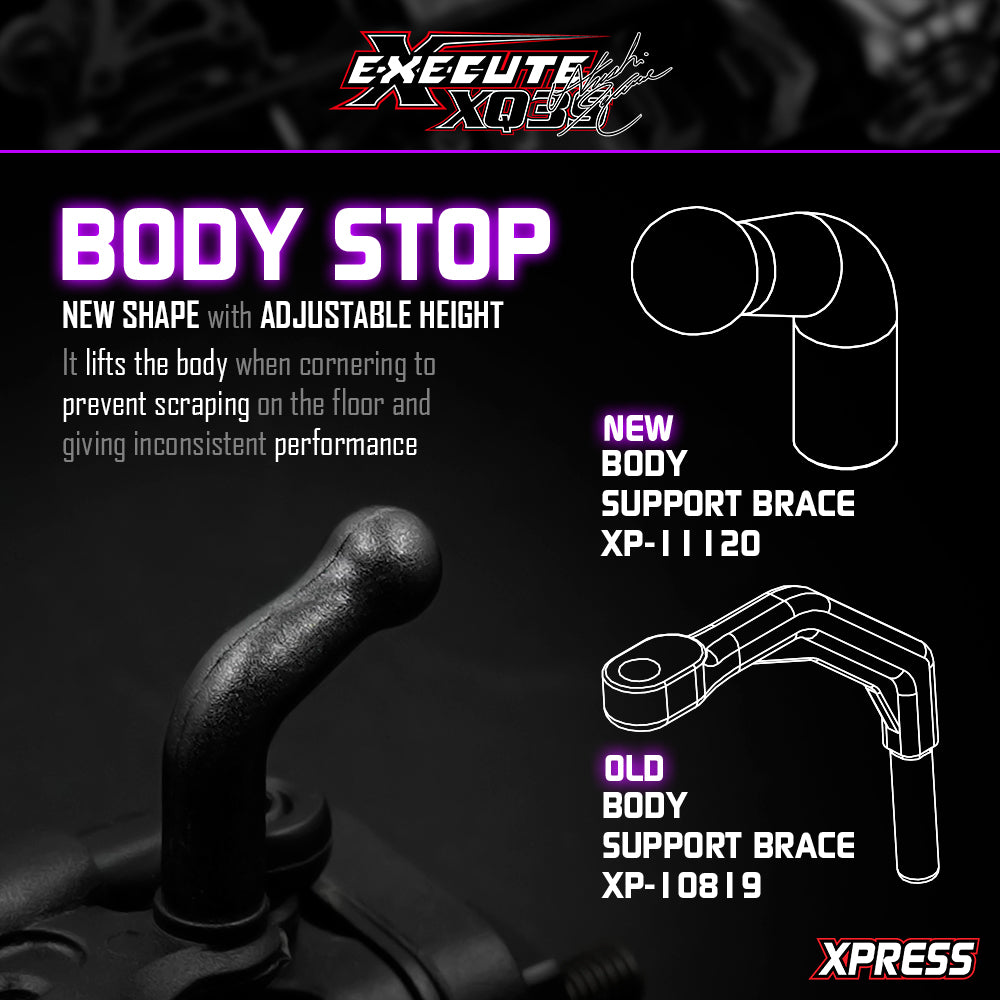 *Pre-order* Xpress XP-90051 Execute XQ3S Purple Hara Edition 1/10th Sport 4WD Touring Car Kit