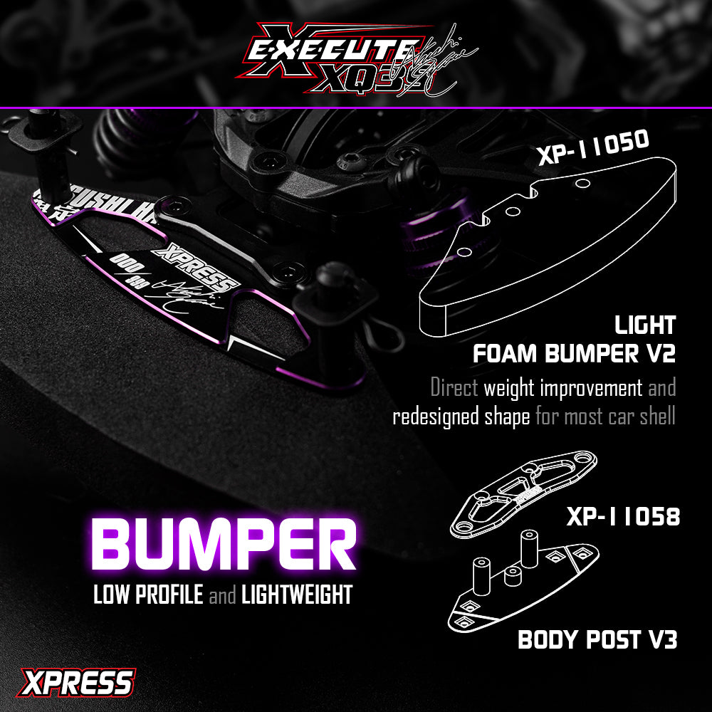 *Pre-order* Xpress XP-90051 Execute XQ3S Purple Hara Edition 1/10th Sport 4WD Touring Car Kit