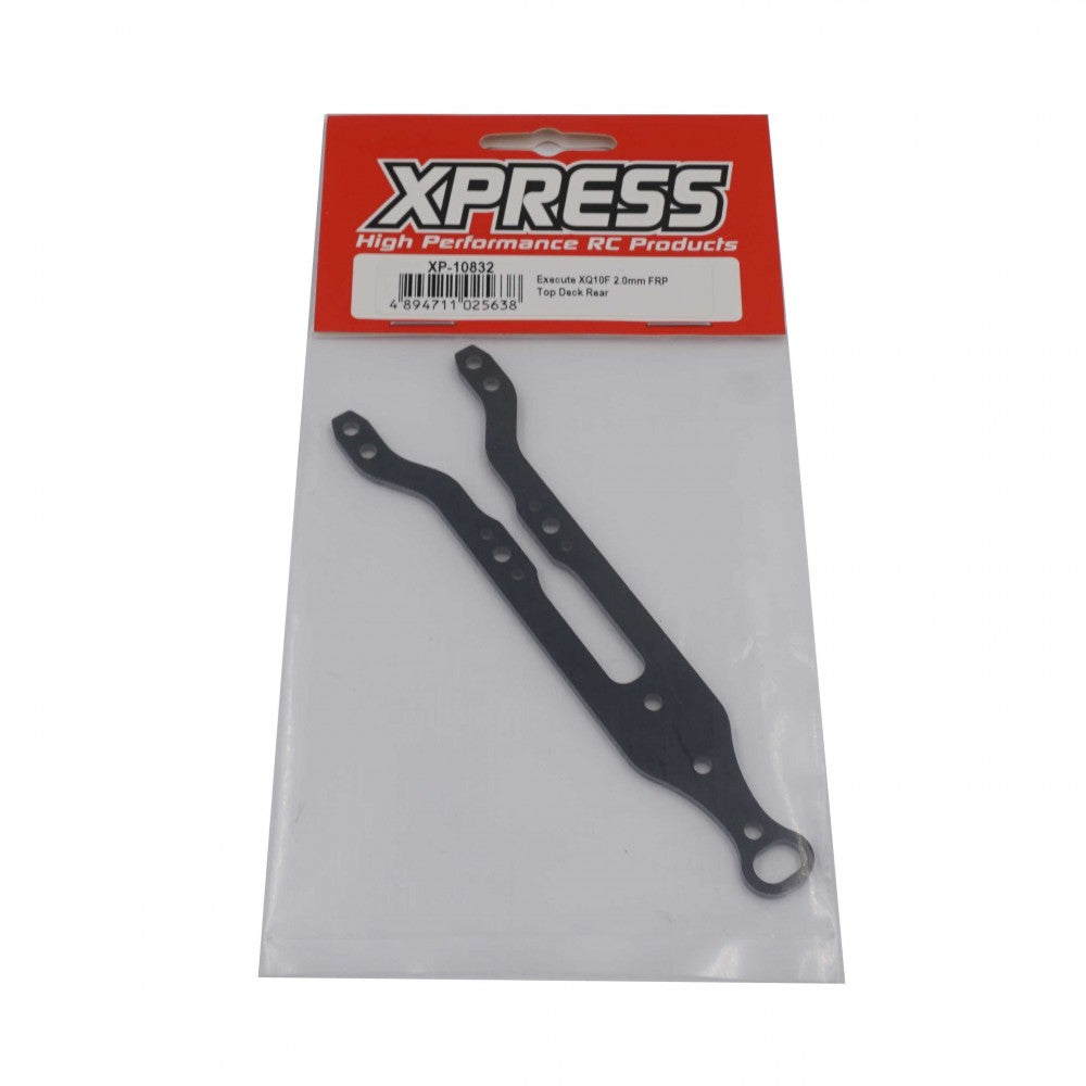 Xpress XP-10832 2.0mm FRP Rear Top Deck for XQ2S XQ1S FWD Conversion