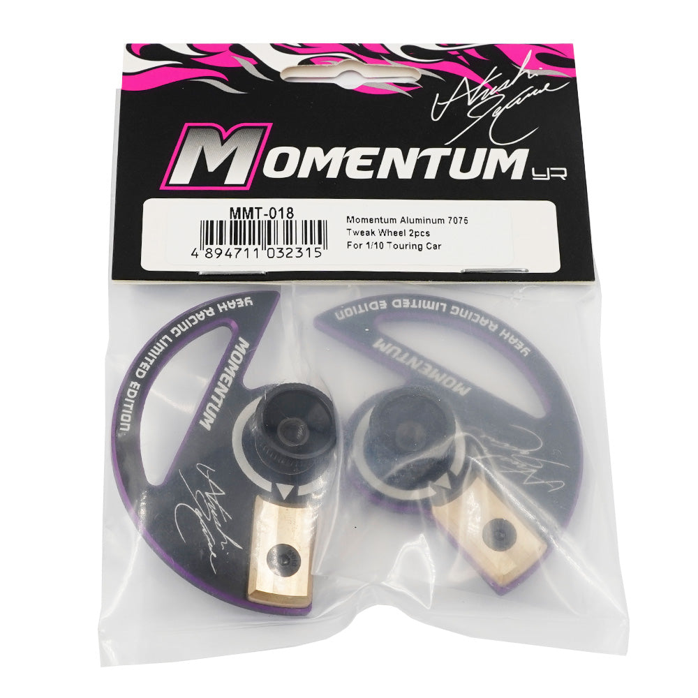 *Pre-order* Atsushi Hara Momentum MMT-018 Momentum Alum 7075 Tweak Wheel for 1/10 Touring Cars (2pcs)