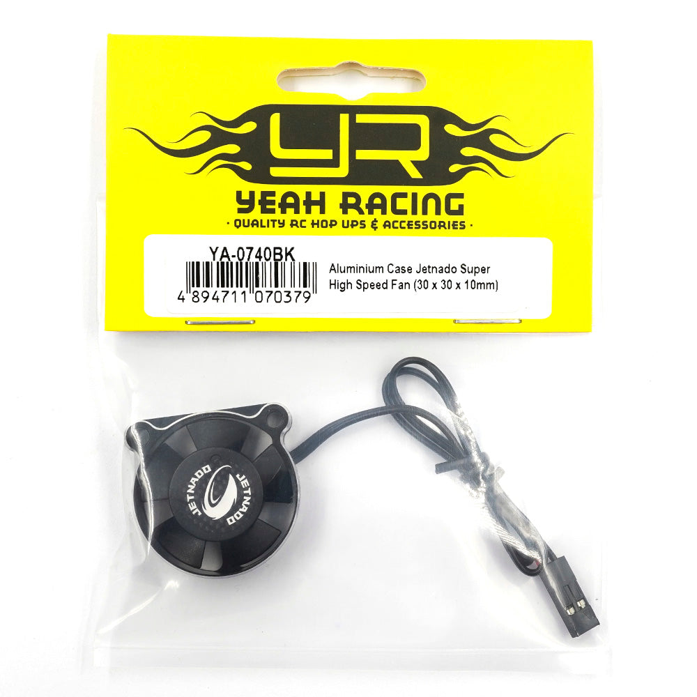 Yeah Racing YA-0740BK Jetnado Ohm 300 Aluminium Case Super High Speed Fan