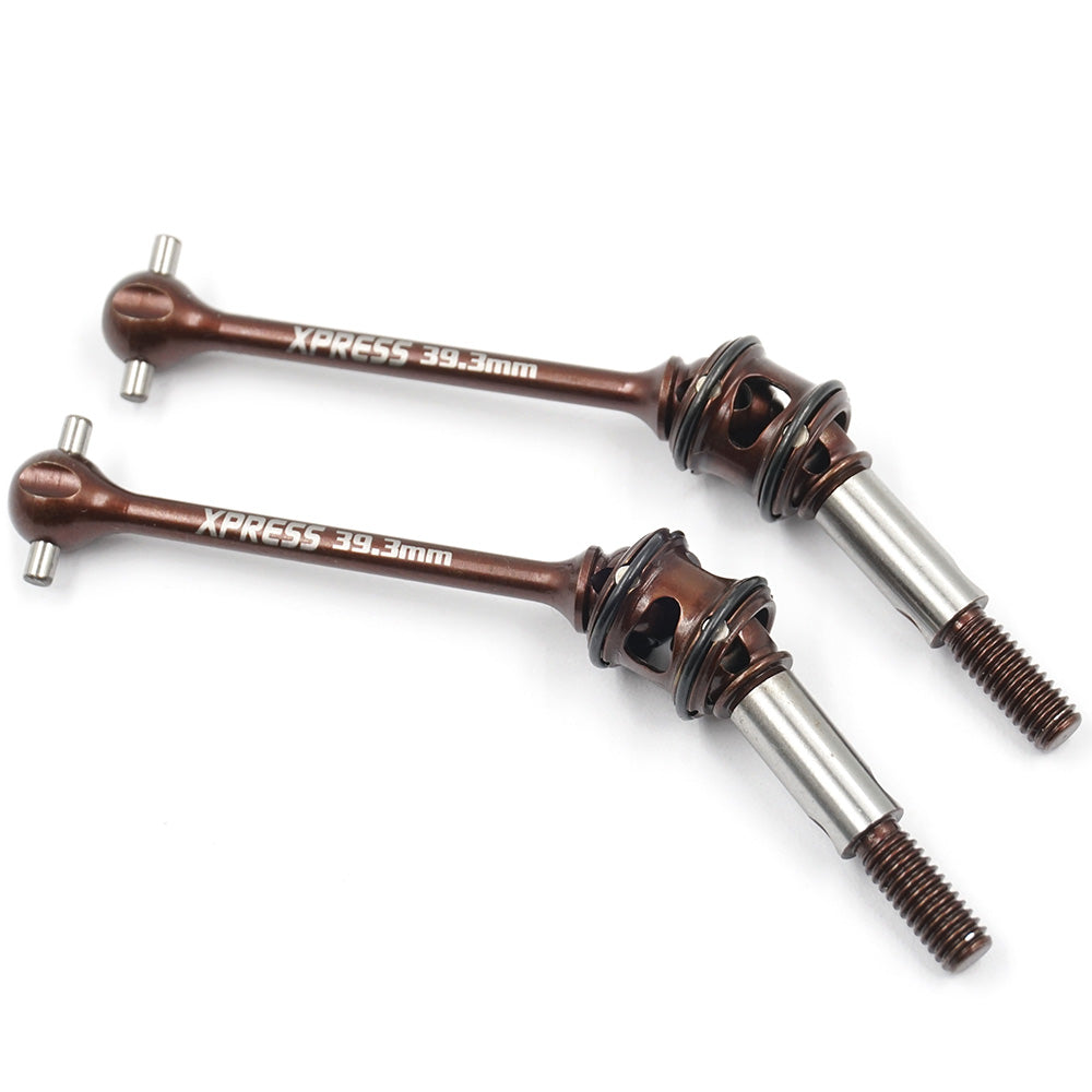 Xpress XP-10334 39mm Spring Steel Double Joint Universal Shaft 2pcs ...