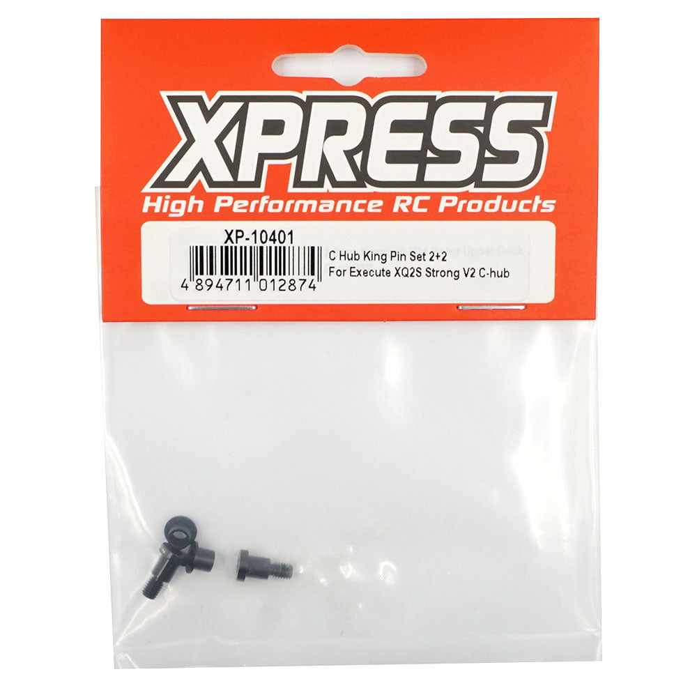 Xpress XP-10401 C-hub King Pin Set 2+2 for Strong V2 C-hub (XP-10400 & XP-10810)