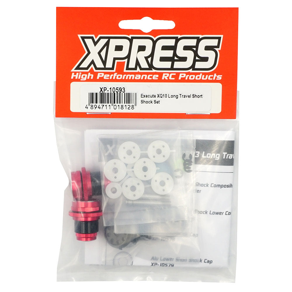 Xpress XP-10593 XQ10 Short Shock Set V2 Long Travel