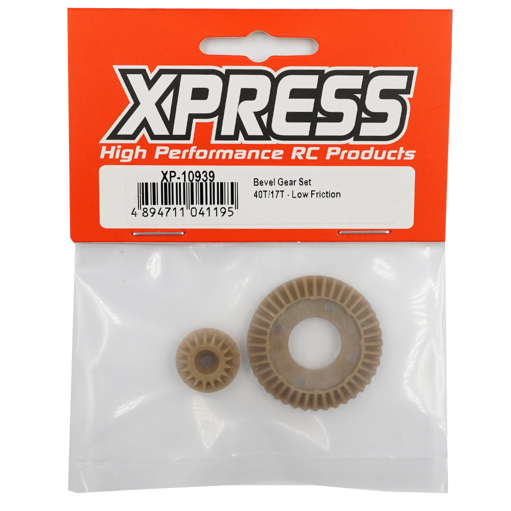 Xpress XP-10939 Low Friction Bevel Gear Set 40T/17T