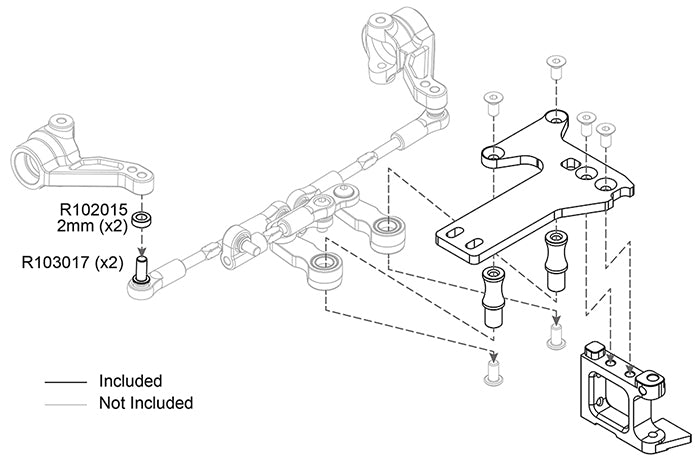 ARC R109047 Floating Steer System (1set)