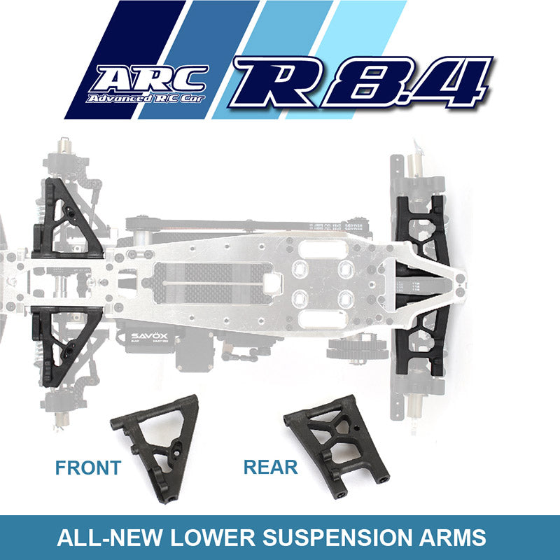 ARC R800020 R8.4 1/8th Nitro Competition Car Kit