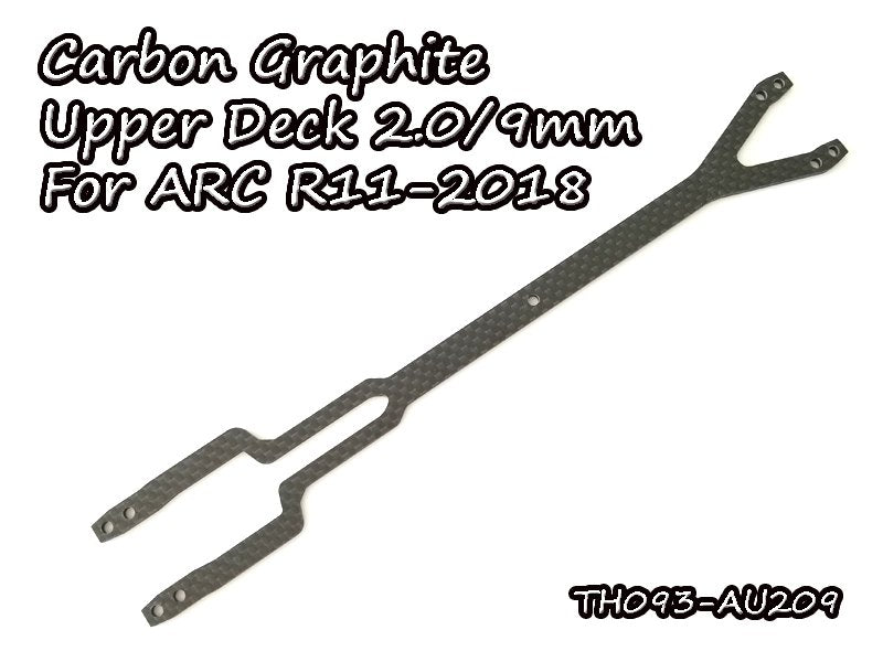 Vigor TH093 Carbon Fiber Upper Deck 2.0-9mm for ARC R11-2018-2019