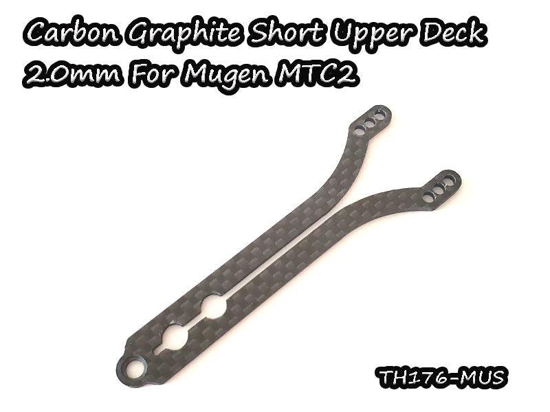 Vigor TH176 Carbon Fiber Short Upper Deck 2.0mm For Mugen MTC2