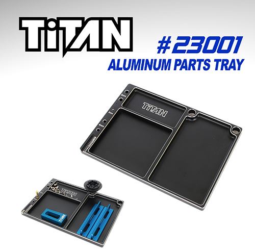 TiTAN 23001 Aluminum Parts Tray