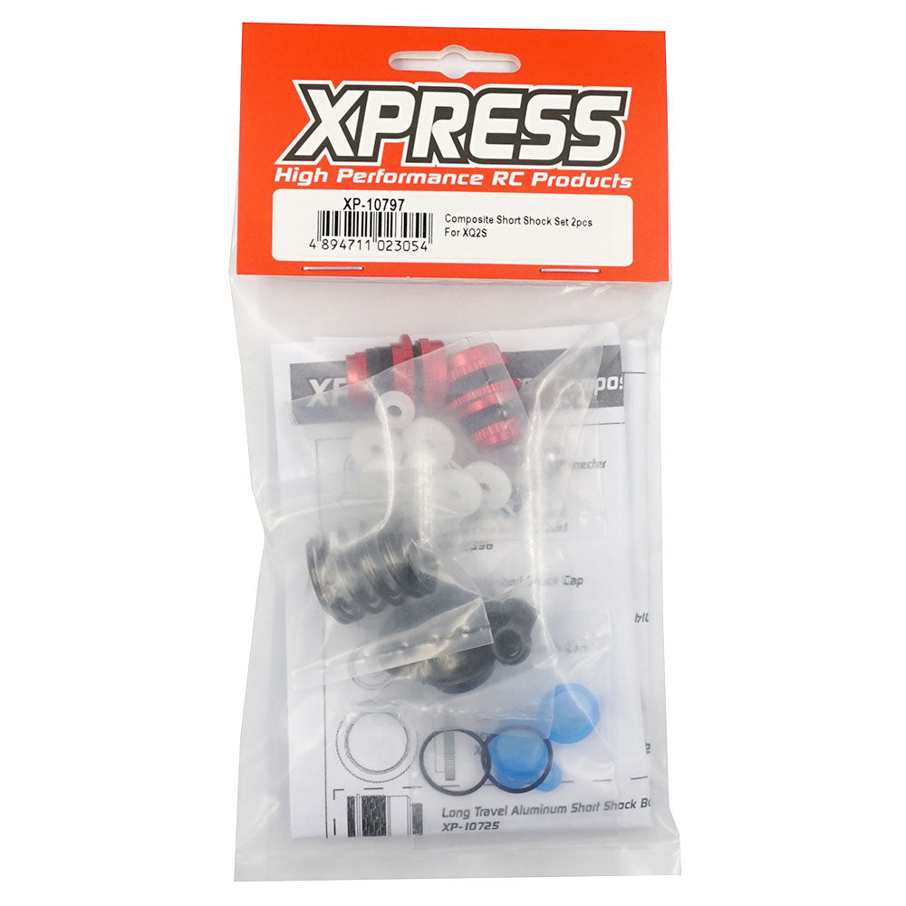 Xpress XP-10797 Composite Short Shock Set 2pcs for XQ2S