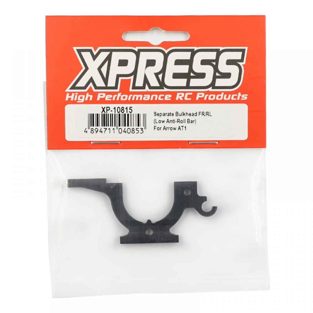 Xpress XP-10815 Low Anti-Roll Bar Bulkhead FR/RL for Arrow AT1