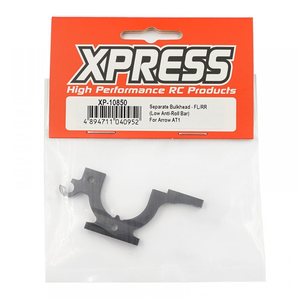 Xpress XP-10850 Low Anti-Roll Bar Bulkhead FL/RR for Arrow AT1