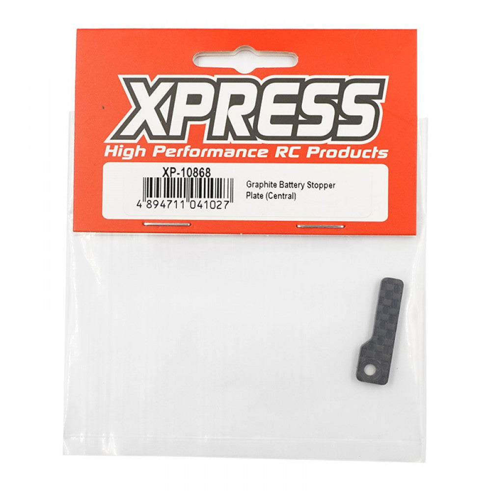 Xpress XP-10868 Carbon Fiber Centre Battery Stopper Plate