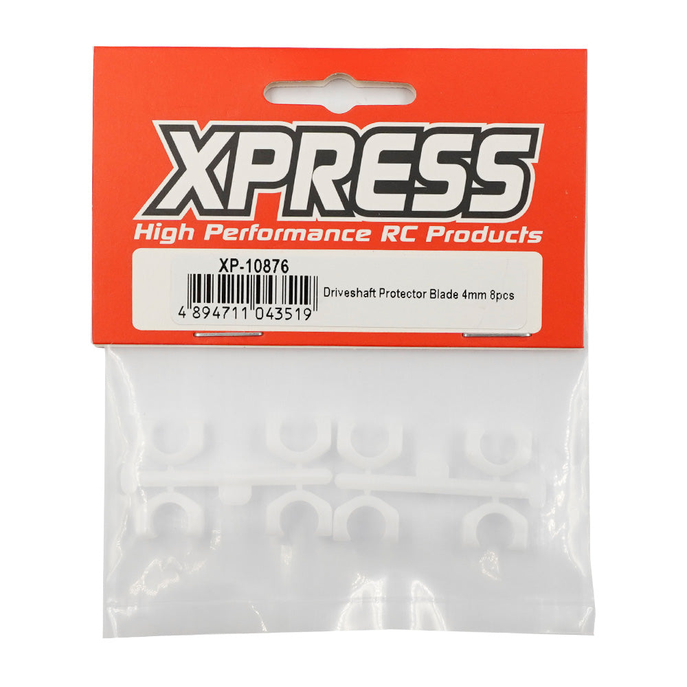 Xpress XP-10876 Driveshaft Protector Blade 4mm 8pcs