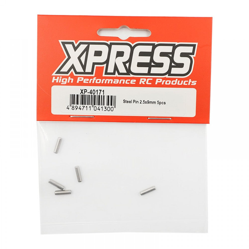 Xpress XP-40171 Steel Pin 2.5x9mm 5pcs