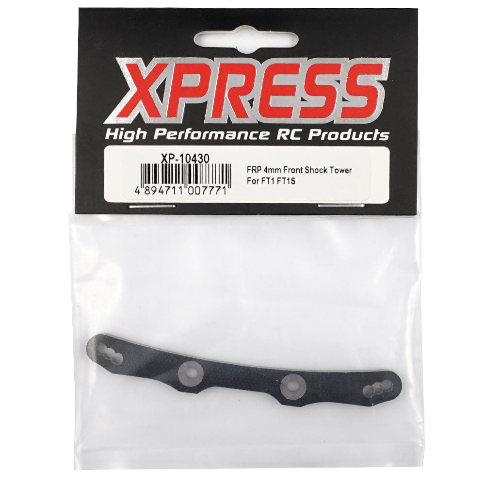 Xpress XP-10430 FT1S FRP 4mm Front Shock Tower