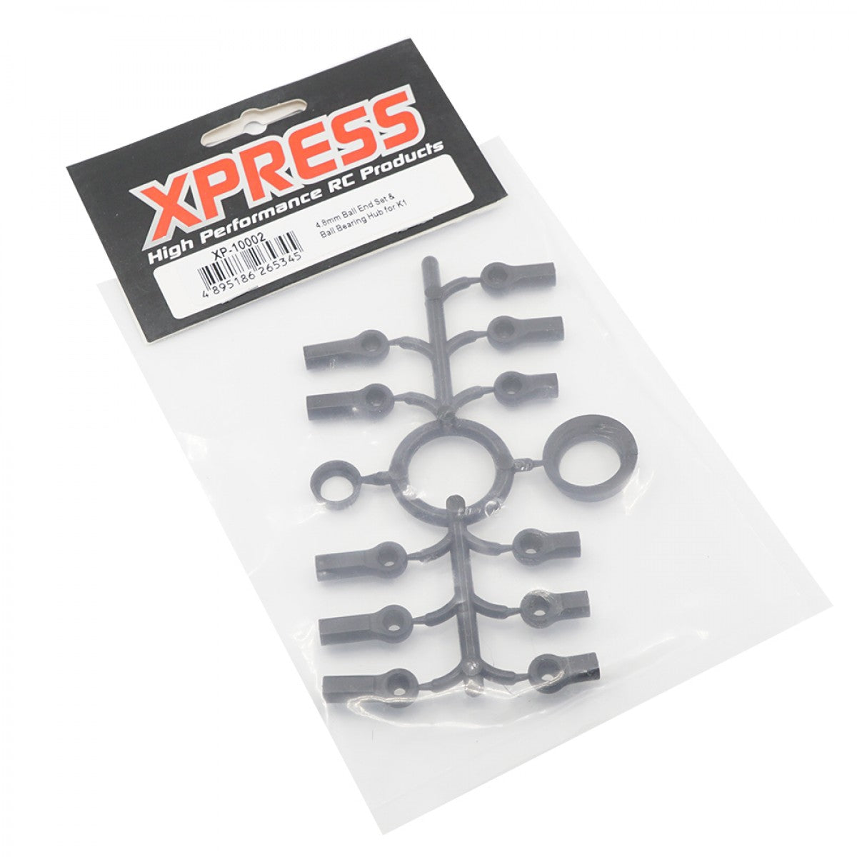 Xpress XP-10002 XQ1 4.8mm Ball End Set & Eccentric Hub