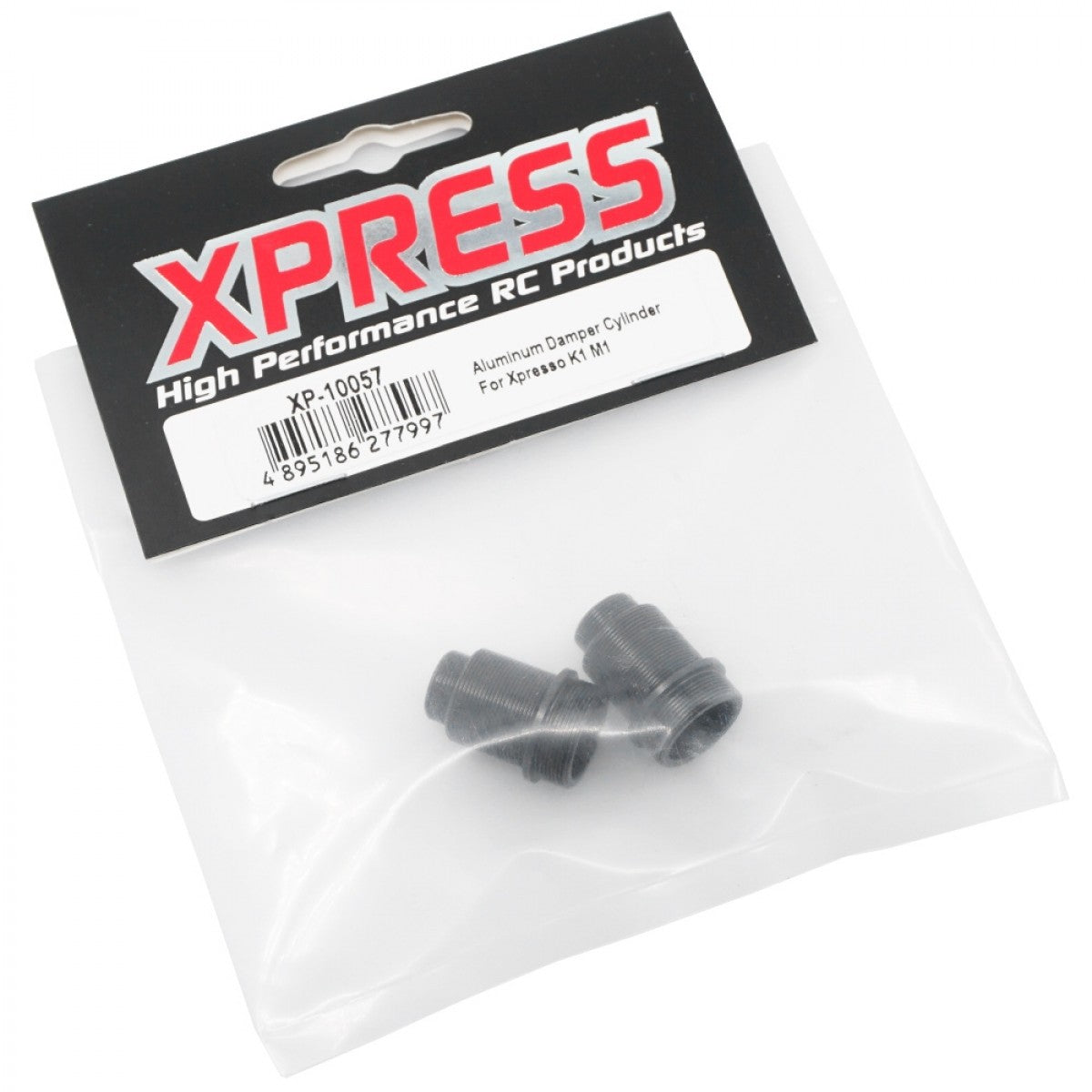 Xpress XP-10057 Aluminum Damper Cylinder Shock Body for XQ1S and XM1S 2pcs