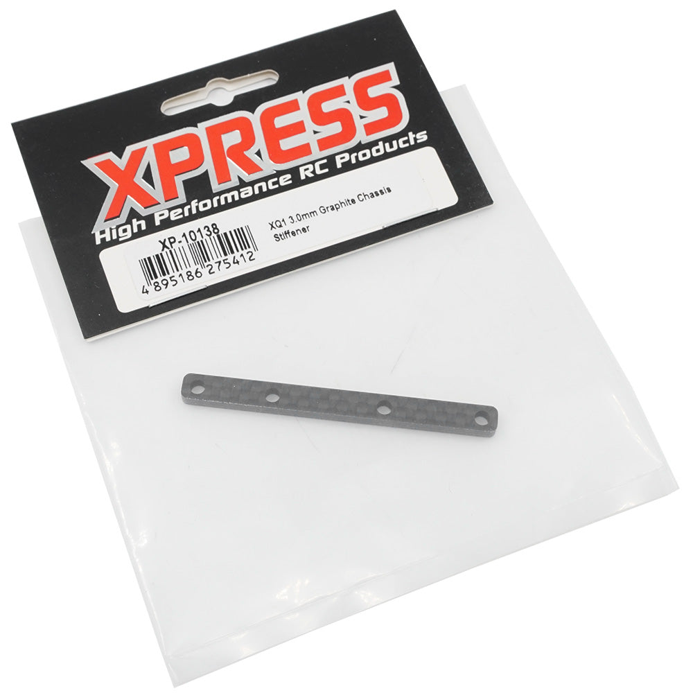 Xpress XP-10138 XQ1 3.0mm Carbon Fiber Chassis Stiffener