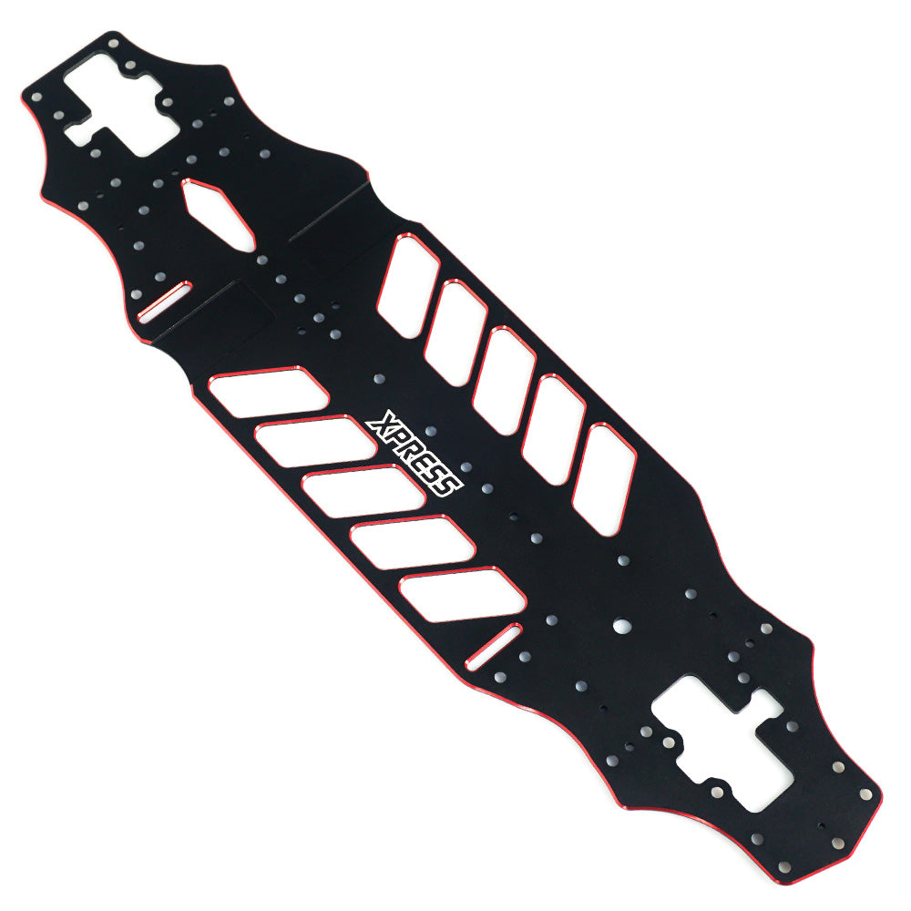 Xpress XP10153 XQ1 Aluminium 2.0mm Bottom Chassis Plate Smokem