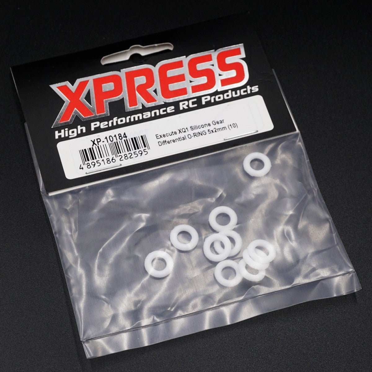 Xpress XP-10184 XQ1 Silicone Gear Differential O-RING 5x2mm 10pcs