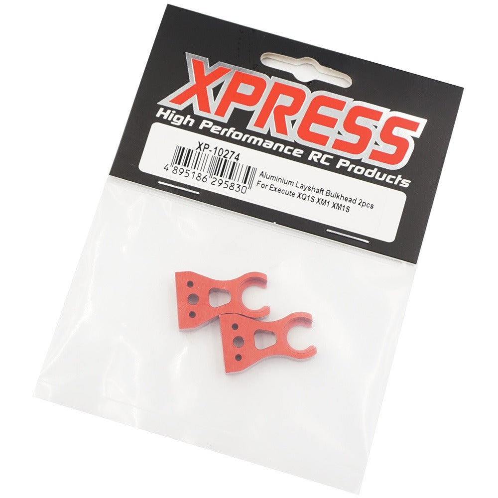 Xpress XP-10274 Aluminium Layshaft Bulkhead for Execute XQ1S XM1 XM1S 2pcs