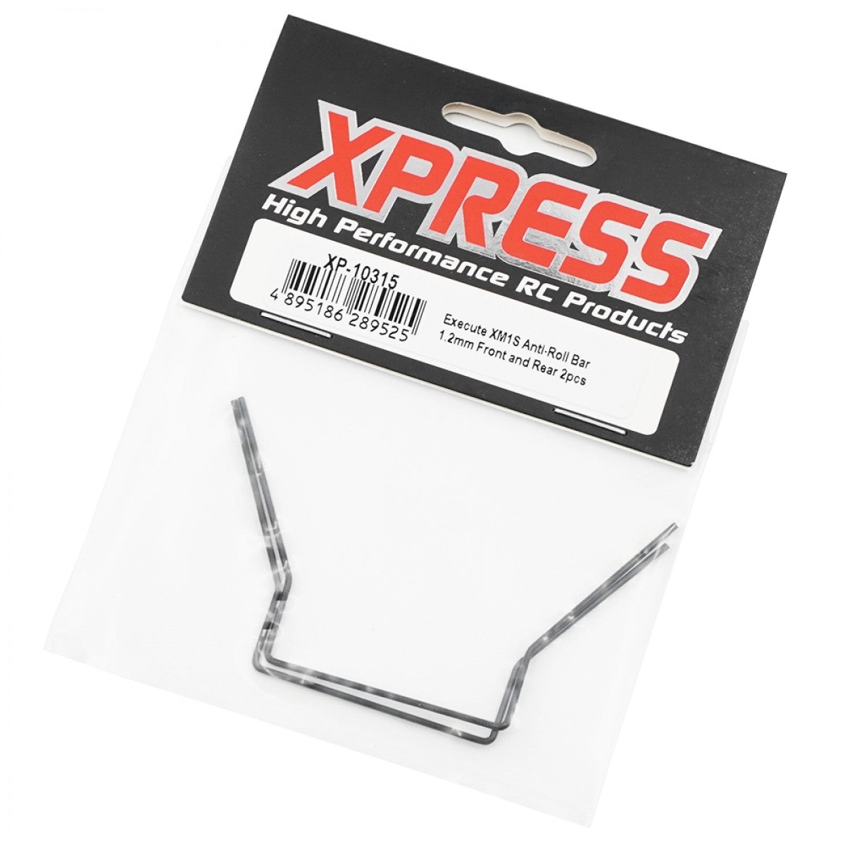 Xpress XP-10315 1.2mm Front and Rear Anti-Roll Bar for XM1 XM1S FM1S