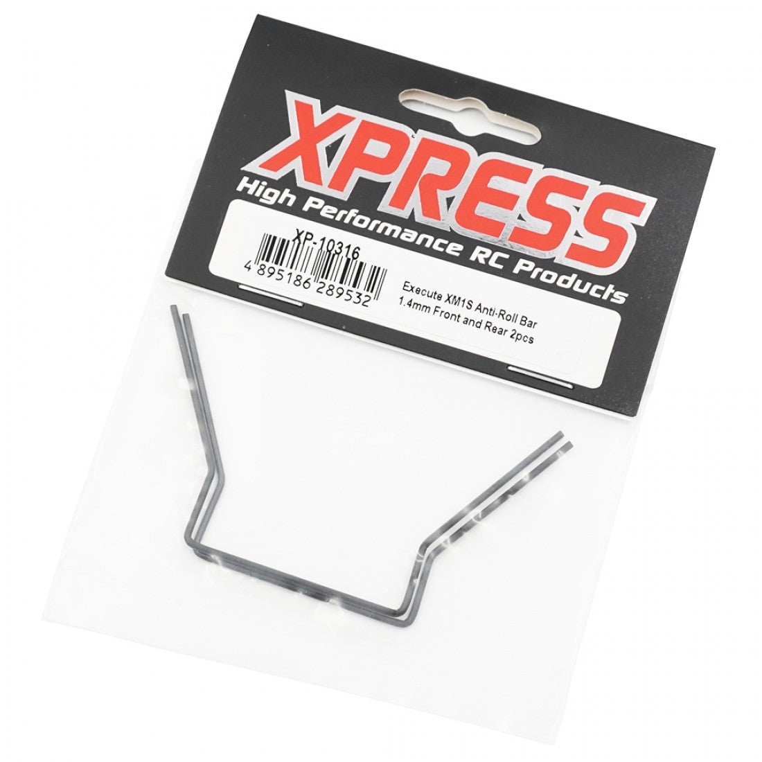 Xpress XP-10316 1.4mm Front and Rear Anti-Roll Bar for XM1 XM1S FM1S