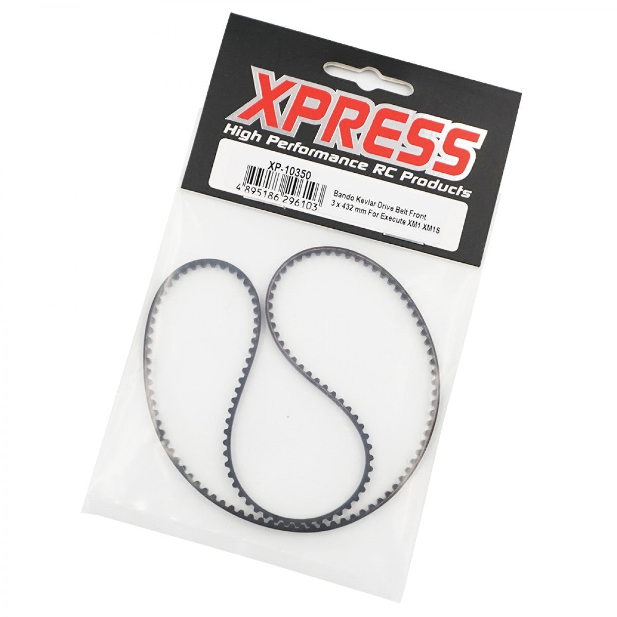 Xpress XP-10350 Bando Kevlar Drive Belt Front 3 x 432mm for Execute XM1 XM1S