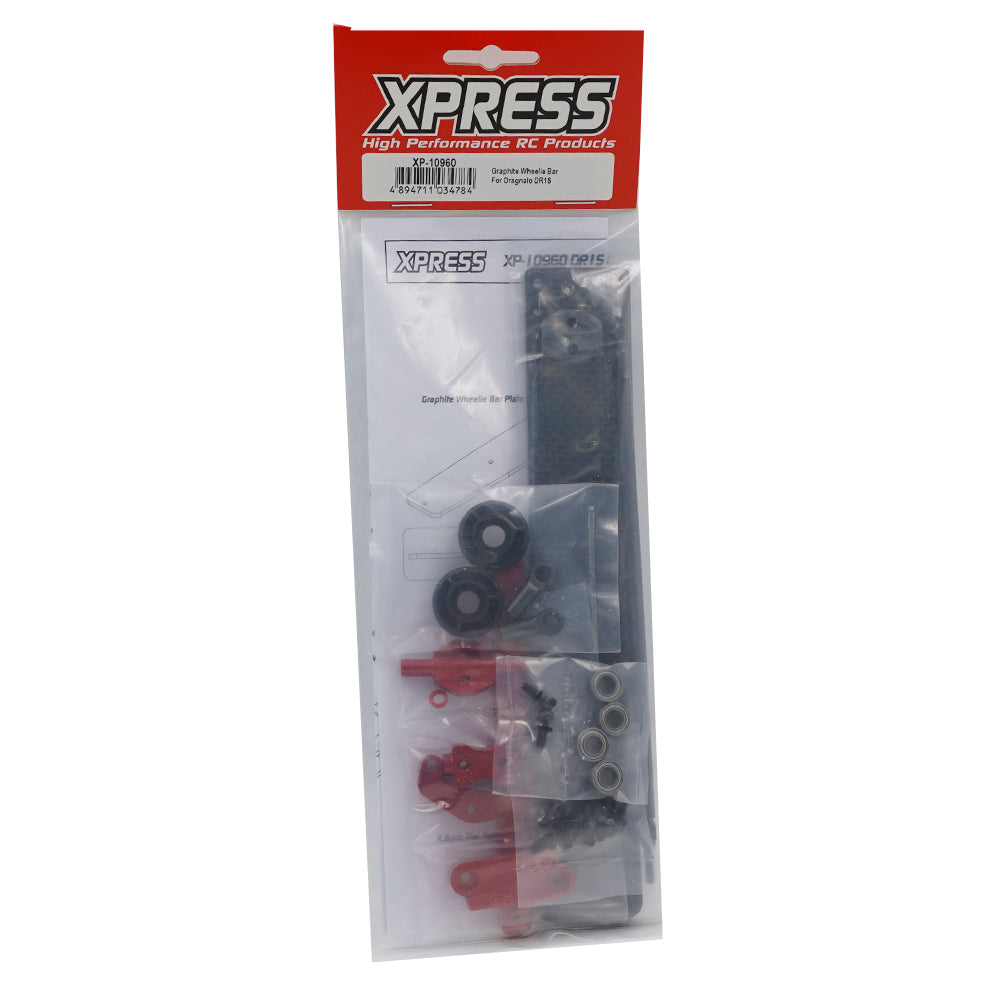 Xpress XP-10960 Graphite Wheelie Bar For Dragnalo DR1S
