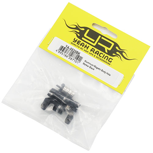 Yeah Racing YA-0533BK Magnetic Body Hole Marker for 6mm Body Posts